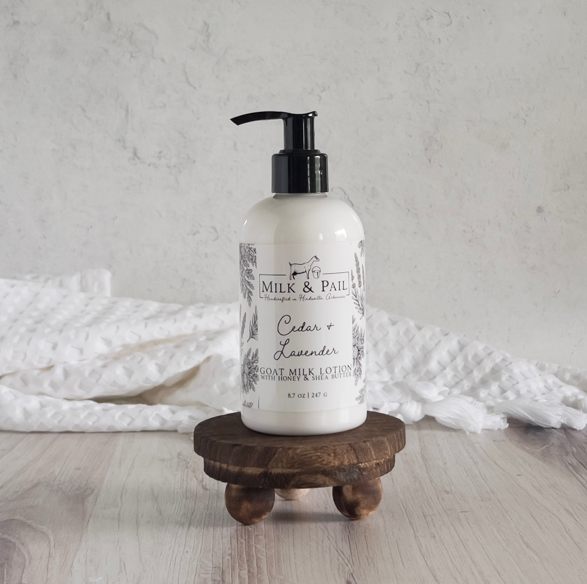 Maxidor Lotion & Milk セット Cedar & Lavender Goat Milk Lotion – Milk & Pail