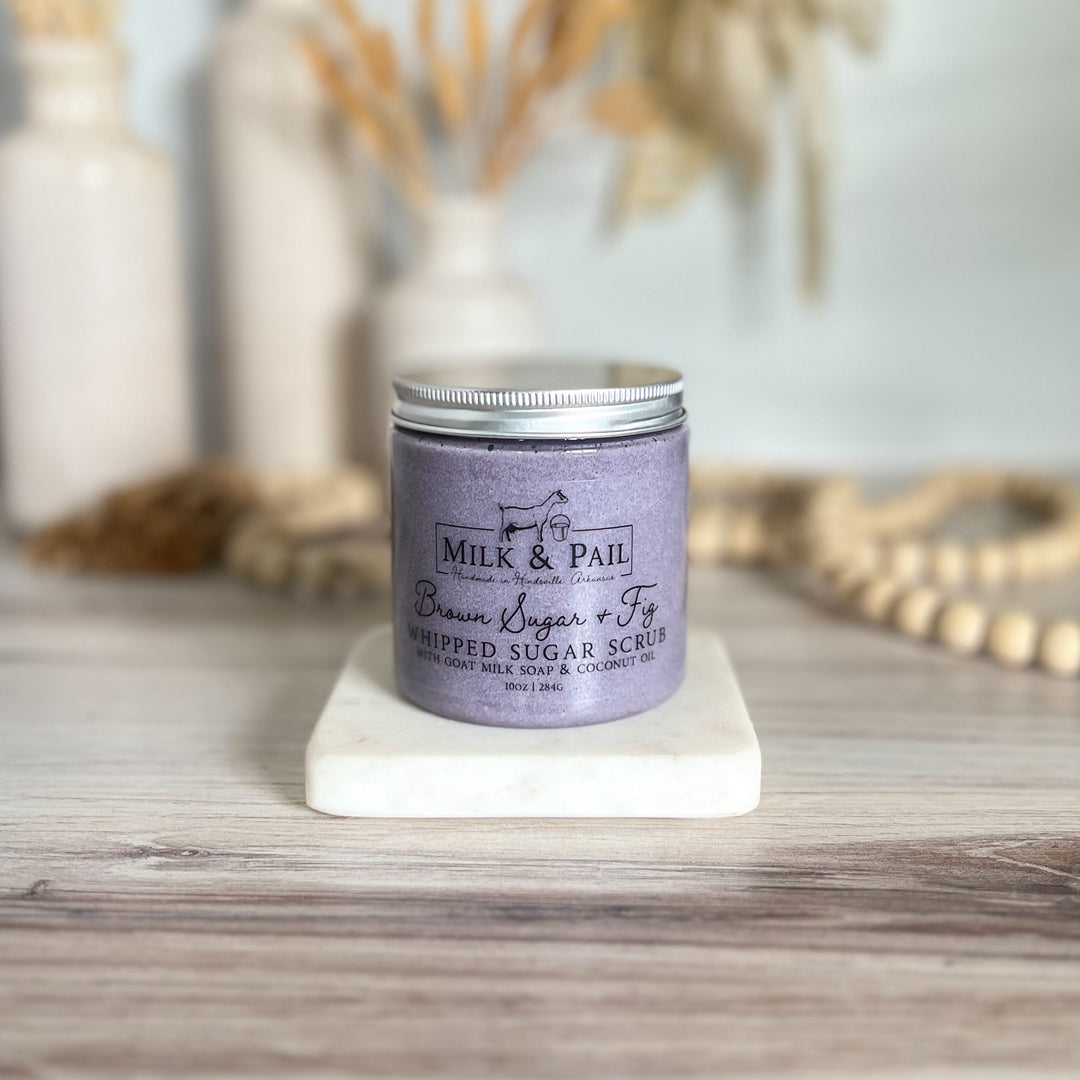 Brown Sugar & Fig Whipped Sugar Scrub