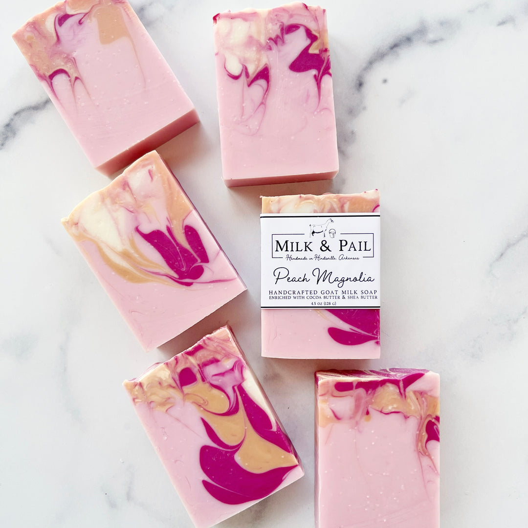 Peach Magnolia Goat Milk Soap