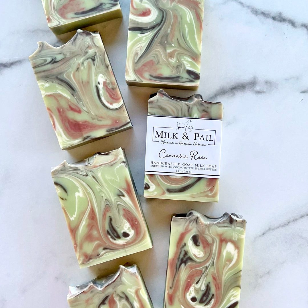 Cannabis Rose Goat Milk Soap