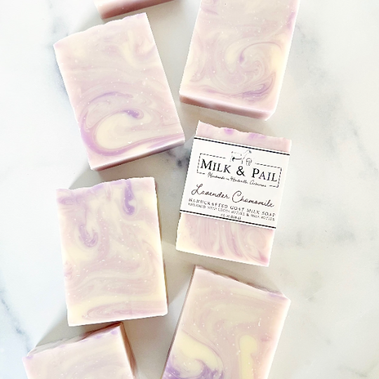 Lavender Chamomile Goat Milk Soap