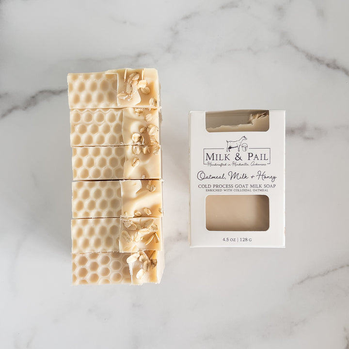 Oatmeal, Milk &amp; Honey Goat Milk Soap