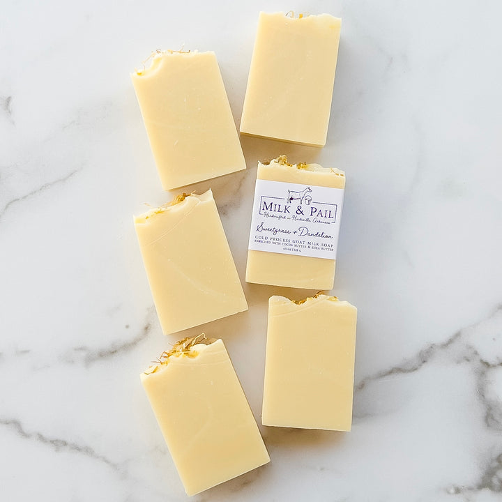 Sweetgrass and Dandelion Goat Milk Soap