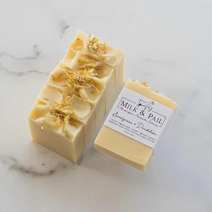 Sweetgrass and Dandelion Goat Milk Soap