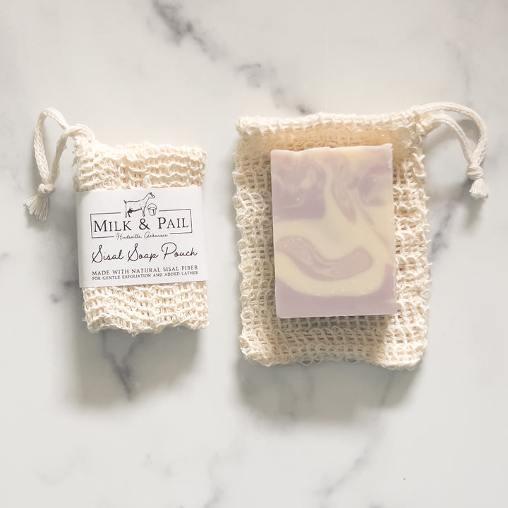 Sisal Soap Pouch