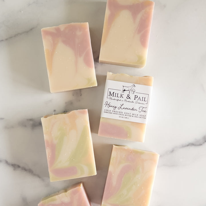 Honey Lavender Tea Goat Milk Soap