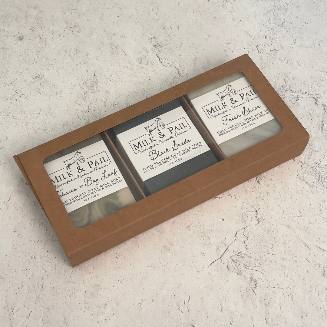 Men's Goat Milk Soap Gift Set