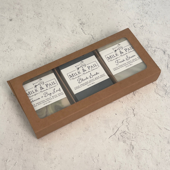 Men's Goat Milk Soap Gift Set