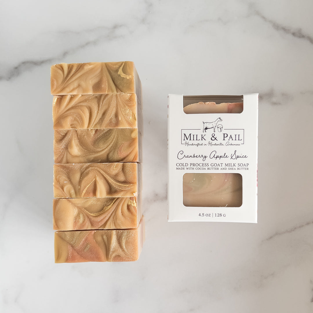 Cranberry Apple Spice Goat Milk Soap