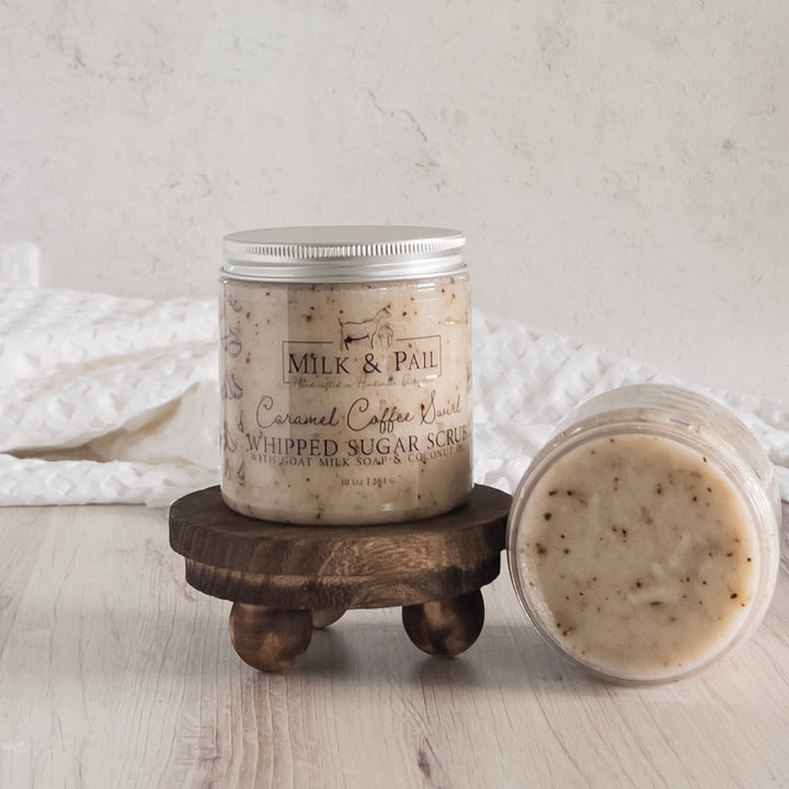 Caramel Coffee Swirl Whipped Sugar Scrub
