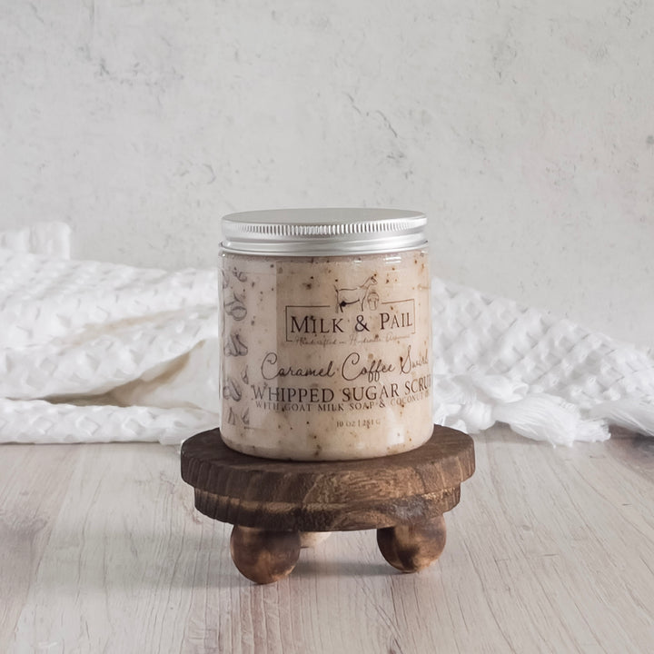 Caramel Coffee Swirl Whipped Sugar Scrub