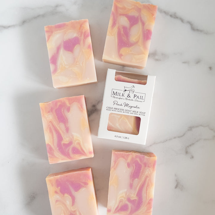 Peach Magnolia Goat Milk Soap