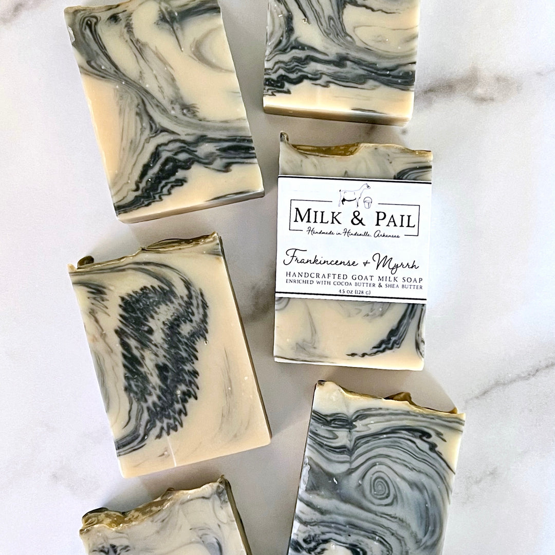 Frankincense and Myrrh Goat Milk Soap