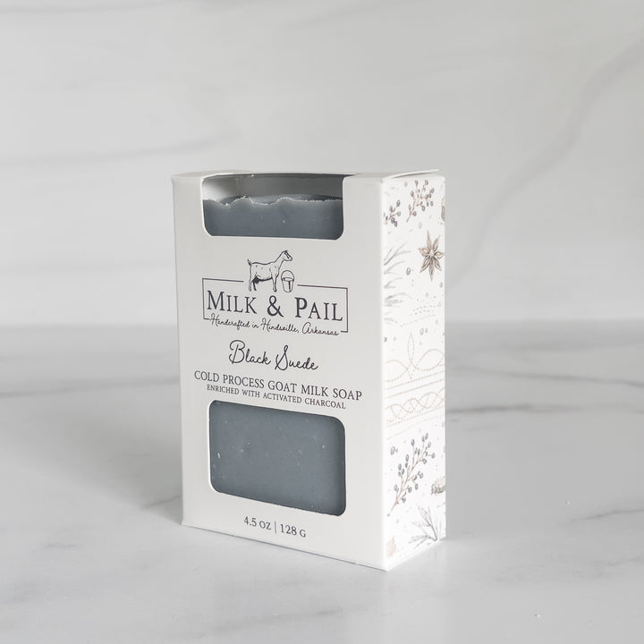 Black Suede Goat Milk Soap
