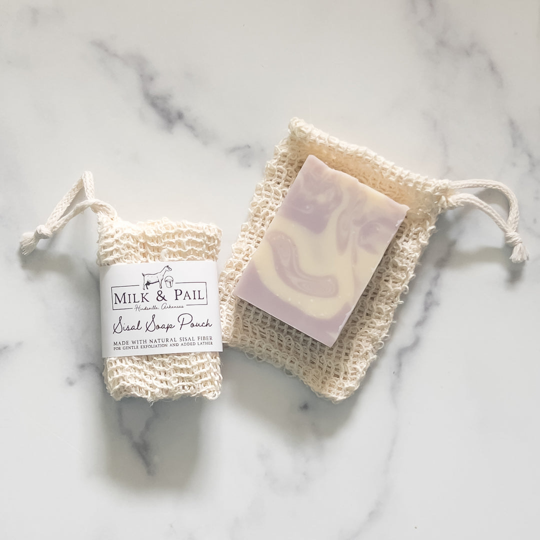 Sisal Soap Pouch