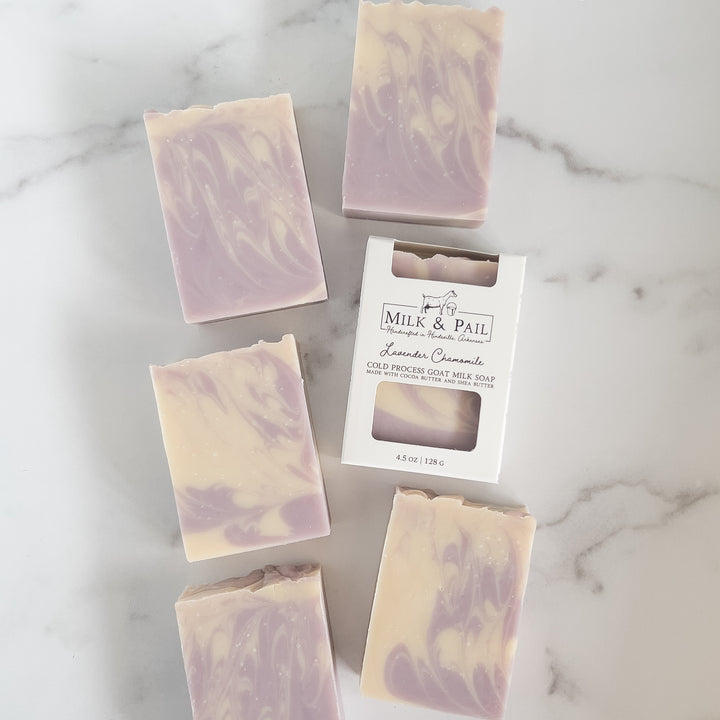 Lavender Chamomile Goat Milk Soap