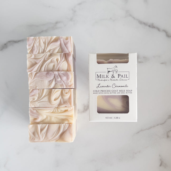 Lavender Chamomile Goat Milk Soap