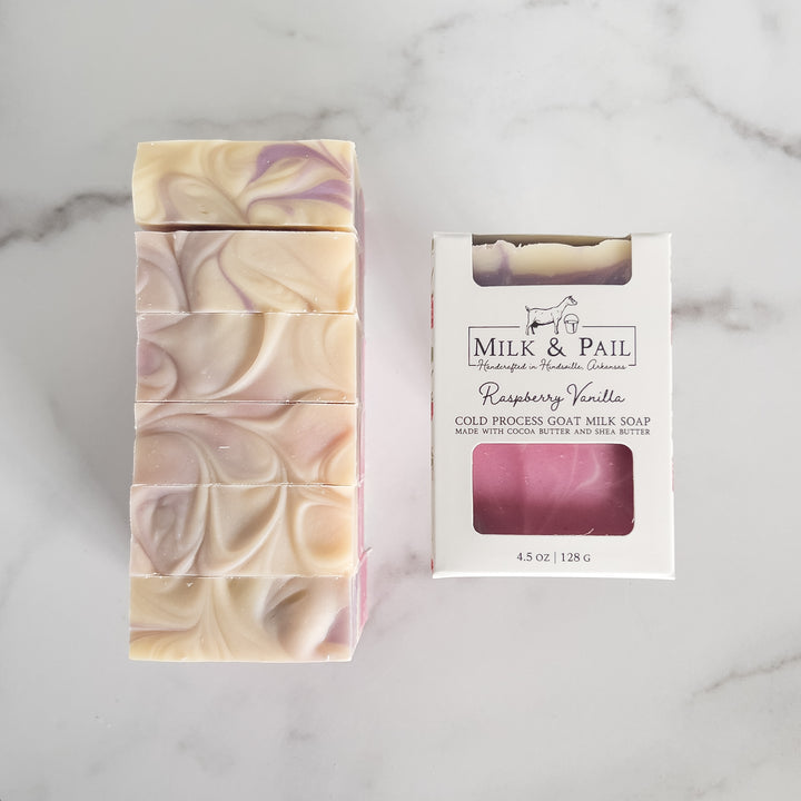 Raspberry Vanilla Goat Milk Soap