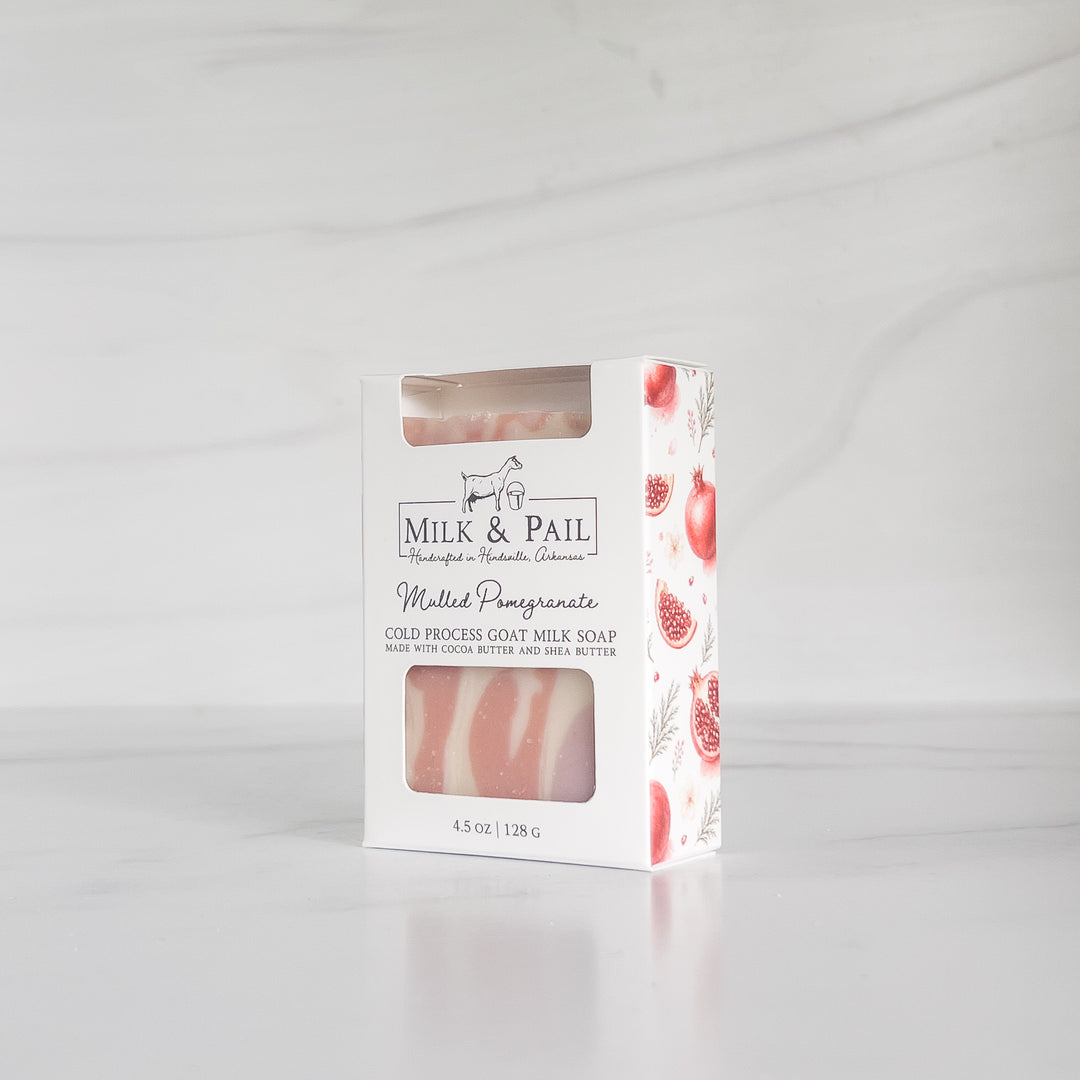 Mulled Pomegranate Goat Milk Soap