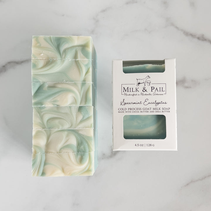 Spearmint Eucalyptus Goat Milk Soap