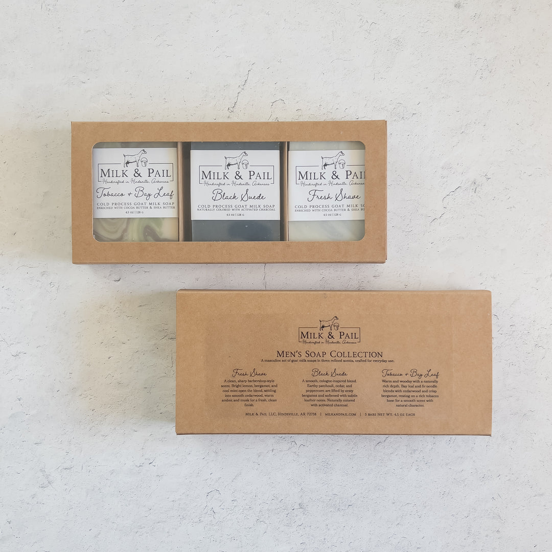 Men's Goat Milk Soap Gift Set