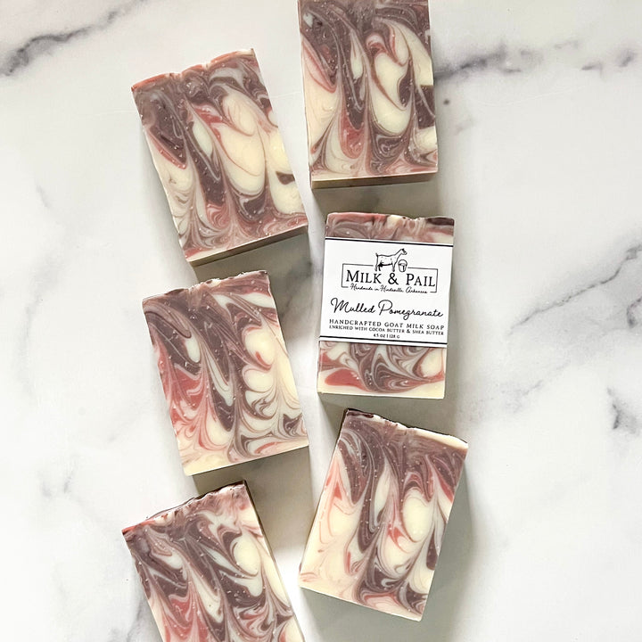 Mulled Pomegranate Goat Milk Soap