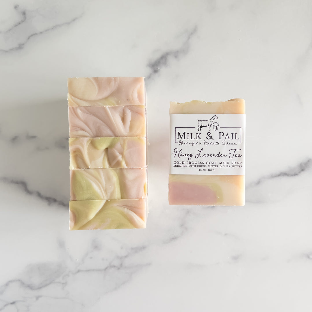 Honey Lavender Tea Goat Milk Soap