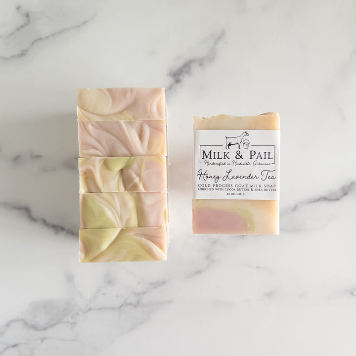 Honey Lavender Tea Goat Milk Soap
