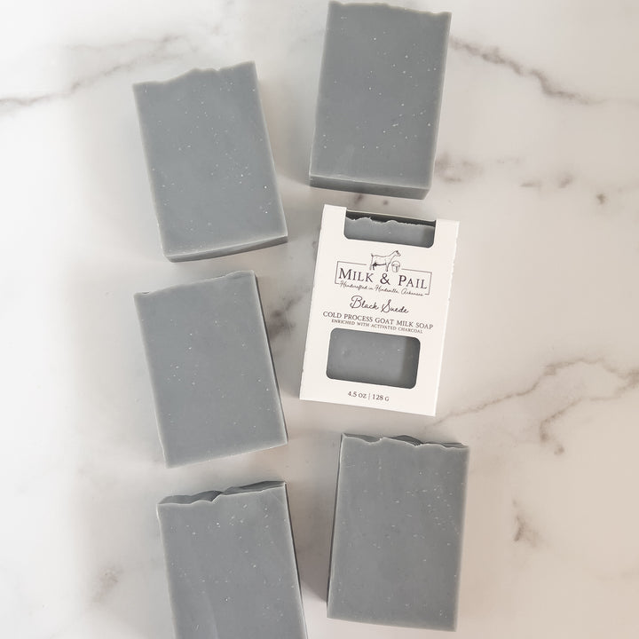 Black Suede Goat Milk Soap