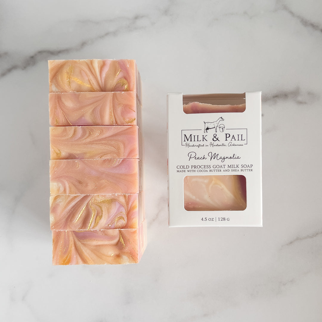 Peach Magnolia Goat Milk Soap