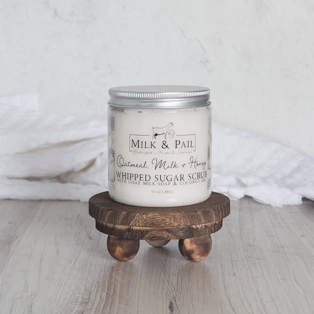 Oatmeal, Milk & Honey Whipped Sugar Scrub