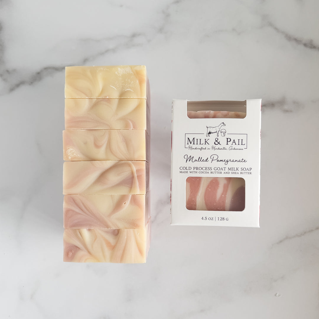 Mulled Pomegranate Goat Milk Soap