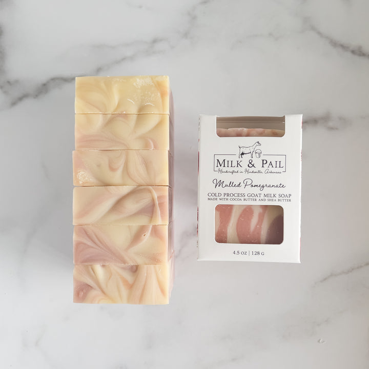 Mulled Pomegranate Goat Milk Soap