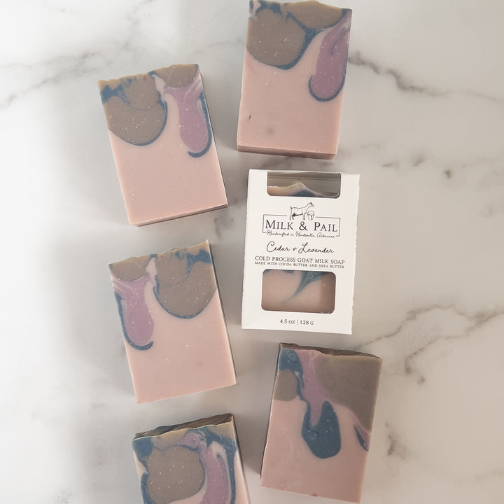 Cedar &amp; Lavender Goat Milk Soap