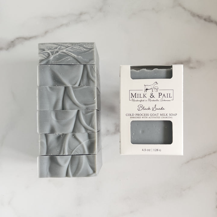 Black Suede Goat Milk Soap