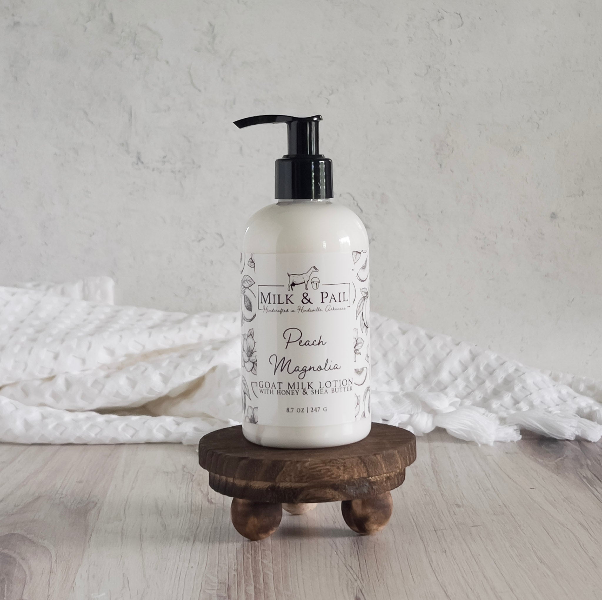 Peach Magnolia Goat Milk Lotion – Milk & Pail