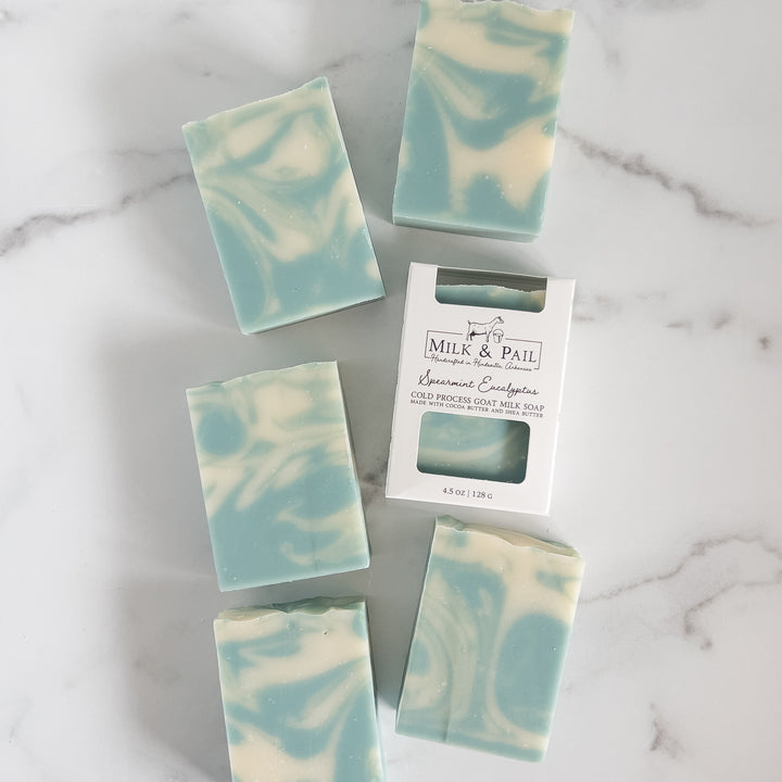 Spearmint Eucalyptus Goat Milk Soap