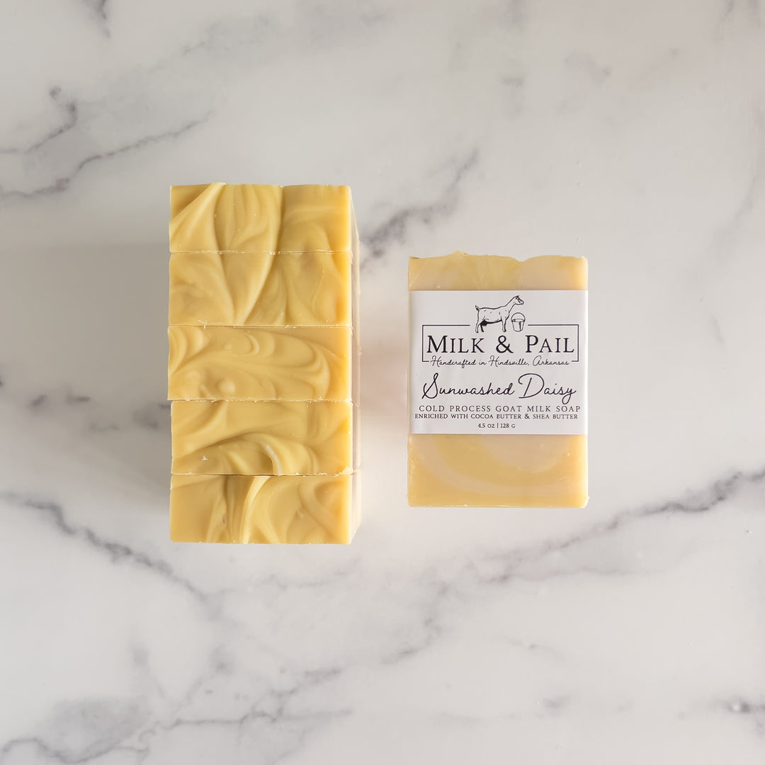 Sunwashed Daisy Goat Milk Soap