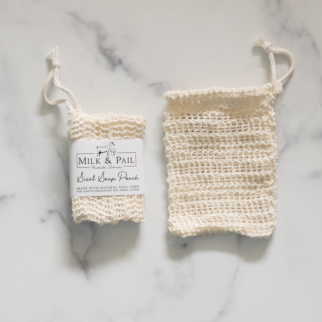 Sisal Soap Pouch