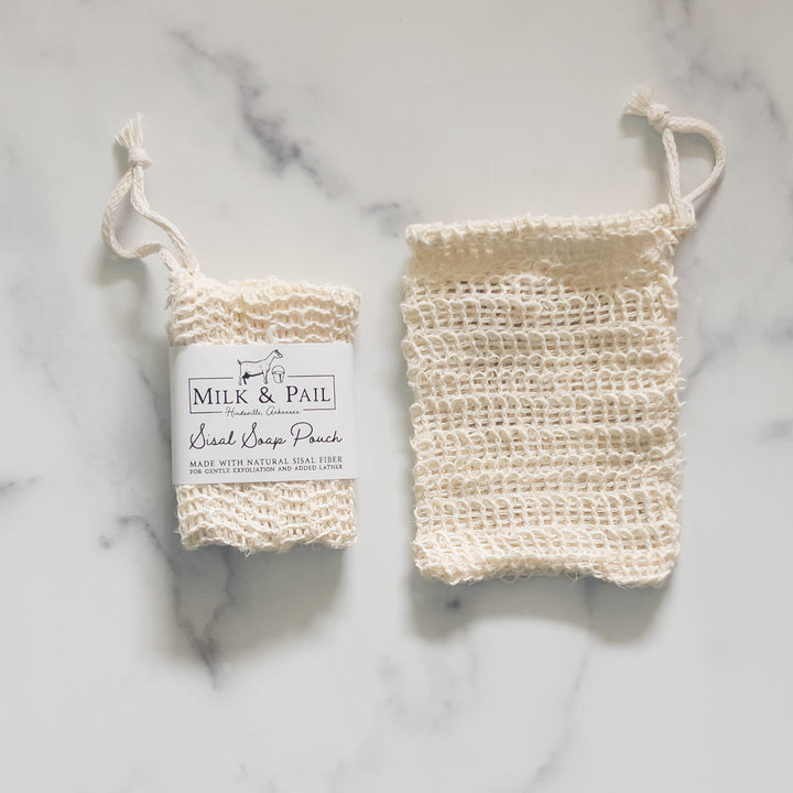 Sisal Soap Pouch