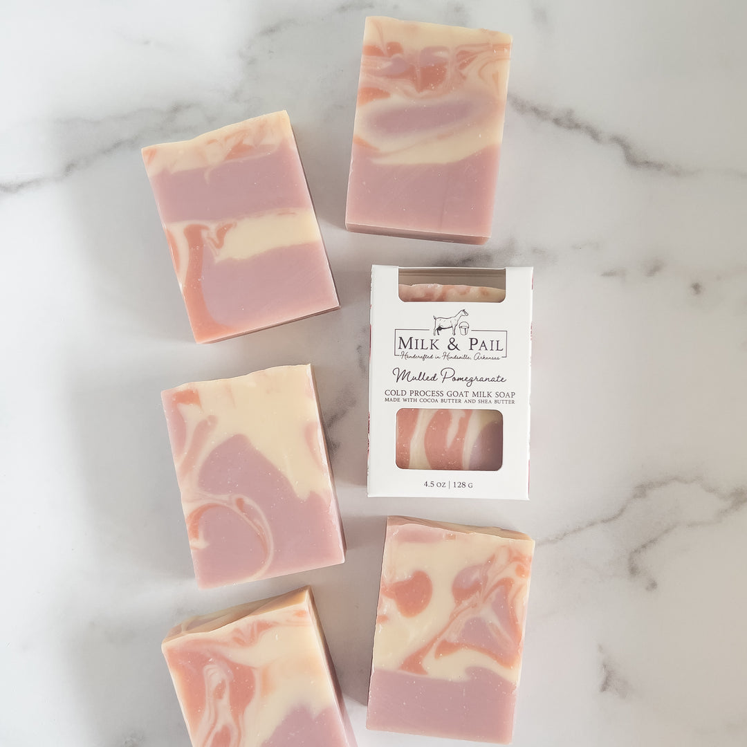 Mulled Pomegranate Goat Milk Soap