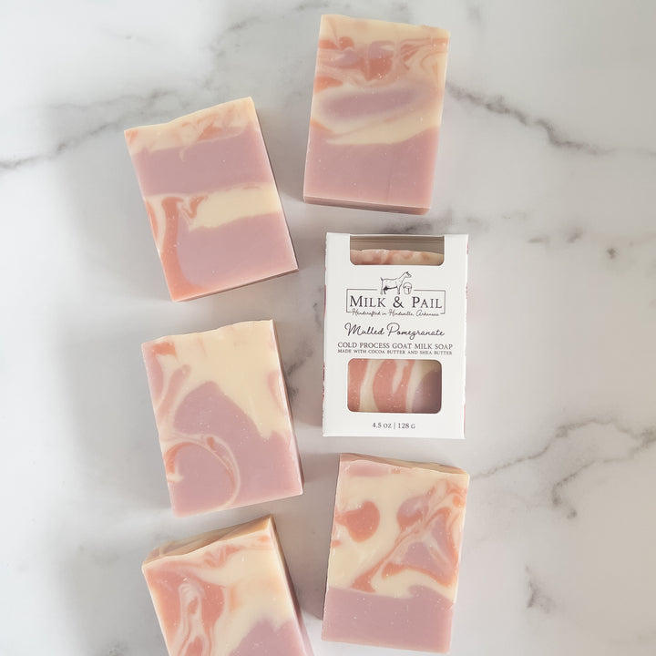 Mulled Pomegranate Goat Milk Soap