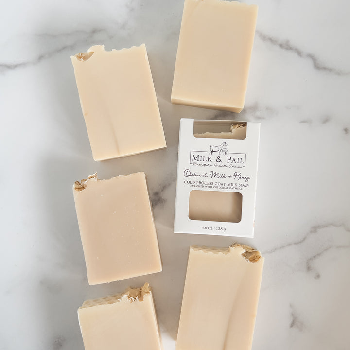 Oatmeal, Milk &amp; Honey Goat Milk Soap