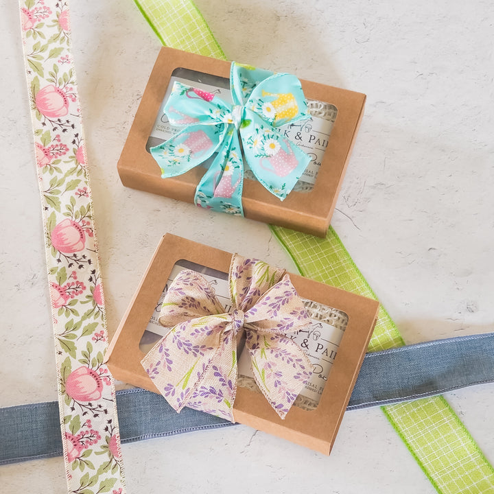 Goat Milk Soap Gift Set with Soap Pouch