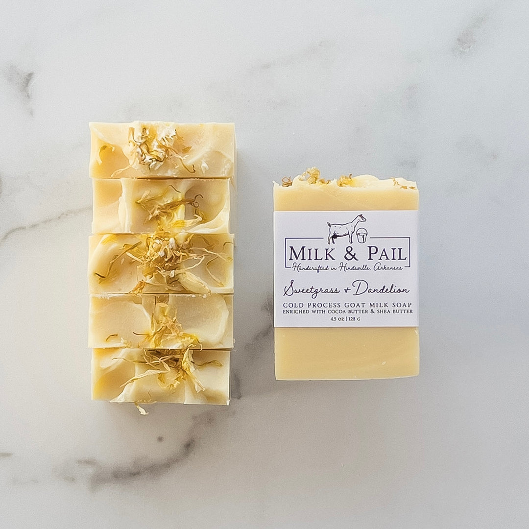 Sweetgrass and Dandelion Goat Milk Soap
