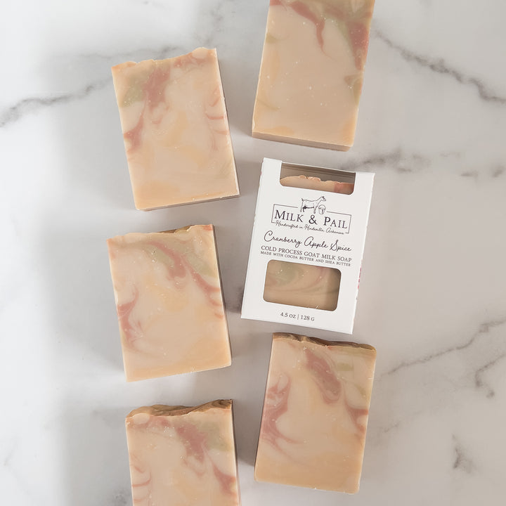 Cranberry Apple Spice Goat Milk Soap