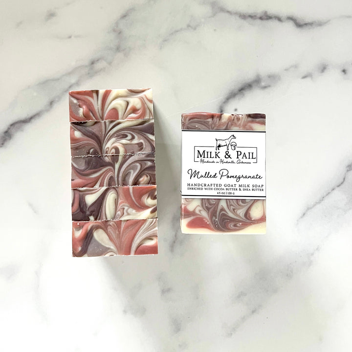 Mulled Pomegranate Goat Milk Soap