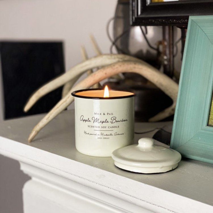 Apple Maple Bourbon Soy Candle